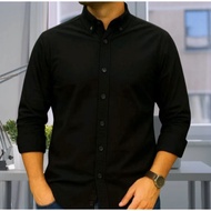 Kameja Lelaki Lengan Panjang Premium Quality Slim Fit Shirt Oxford Cotton Size S-4XL Ready Stock