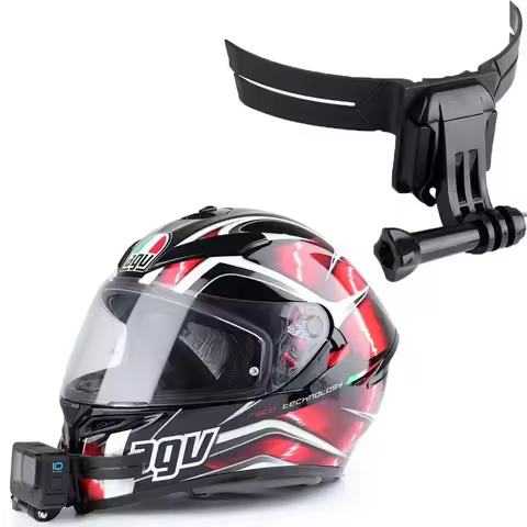 Motorcycle Helmet Chin Stand Mount Holder for GoPro Hero11 10 Black Full Face Holder for Yi DJI Go P
