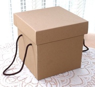 Gift box    /    portable gift box kraft paper box fruit box