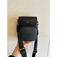 ของแท้100% ขนาดแบรนด์อเมริกา: 14*19*9ซม. CH710 Ch688 Lee Crossbody ผู้หญิงผู้ชายกล้องสลิง Messenger 