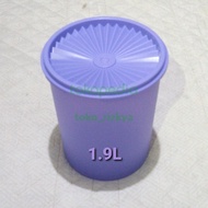 100% NEW TUPPERWARE DECO CANISTER 1.9 LITER (1PCS) - TOPLES HAPPY