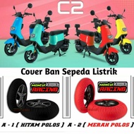 PROMO/ Cover sarung sepeda listrik/pelindung ban sepeda listrik