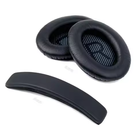 Replacement Ear Pads Earpads Headband for Bose QuietComfort QC 2 15 25 35 Ear Cushion QC2 QC15 QC25 