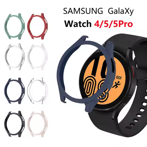 Watch Case Cover for Samsung Galaxy Watch 4 40mm 44mm，Hard PC Bumper Set for Watch Galaxy 4 Protecti