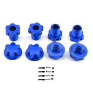 Splined Wheel Hex Hub Adapter 8654 for Traxxas 1/10 E-Revo 2.0 Maxx 1/8 Sledge Replacement RC Car Up
