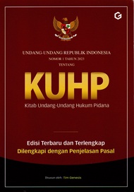 KUHP: Kitab Undang-Undang Hukum Pidana