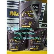 Mannol Fully Synthetic 0w20 & 5w30 Made In Germany15k Engine Oil