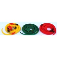 Simulation soft rubber snake toy 75CM fake snake