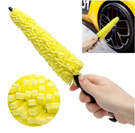 Kereta Roda Berus Tayar Pembersihan Berus Alat Kereta Rim Scrubber Cleaner Duster Mengendalikan Motosikal Lori Roda Kereta Grooming Berus Baru