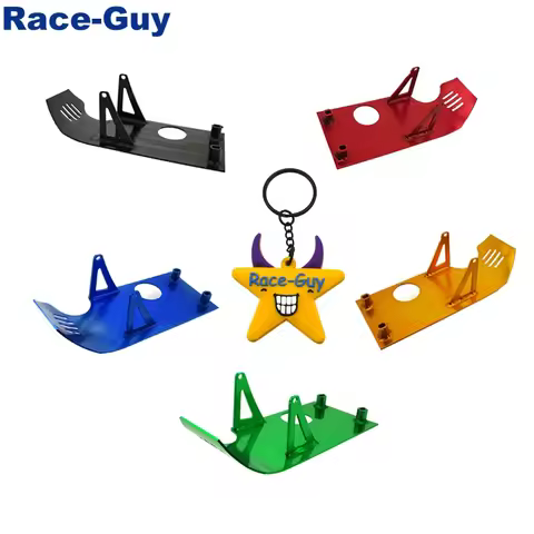 Aluminum Engine Skid Plate For 50 70 90 110 125 140cc Chinese SSR YCF IMR Atomik Thumpstar Pit Dirt 