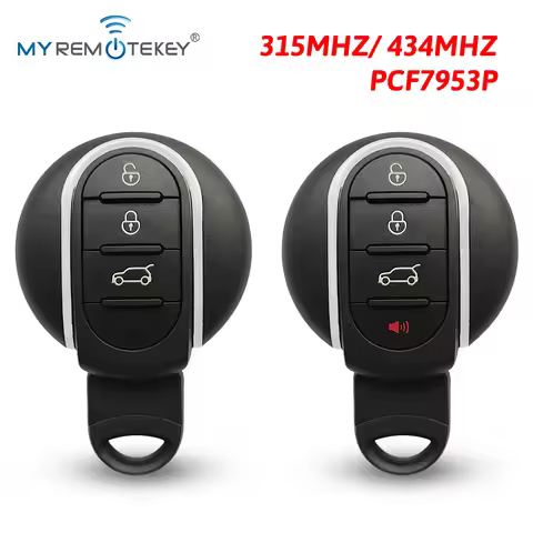MYREMOTEKEY Keyless go Smart key 3 button 315Mhz / 434Mhz PCF7953P chip for BMW Mini Cooper F-series
