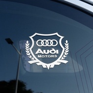 Audi car stickers new A3/A4L/A6L/Q5L/Q3/Q2/Q7/A7 car standard side mark modified metal stickers奥迪车贴新