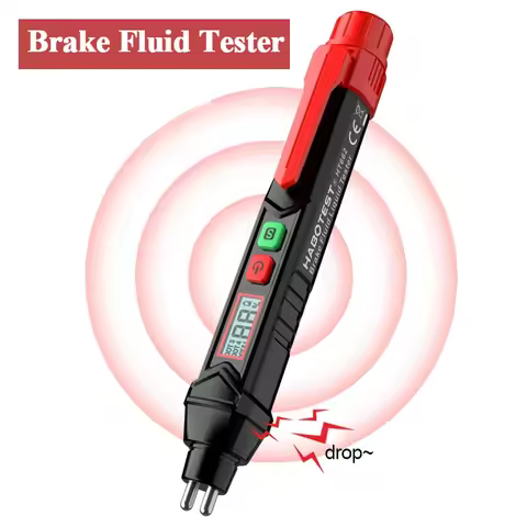 Brake Fluid Tester Auto Car Brake Liquid Digital Tester Pen LED Indicator Accurate Automotive Brake 