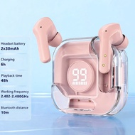 Transparent TWS Earphones with ANC – Wireless Bluetooth 5.3 Noise Cancelling Earbuds