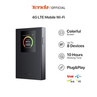 Tenda 4G185 Pocket WiFi 4G LTE Di động Wi-Fi AX300 Wi-Fi Màn hình 6 màu Điểm phát sóng Wi-Fi Cắm và