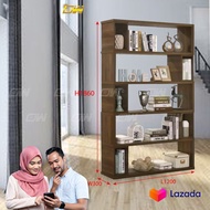 Wood Design Divider / Hall Cabinet / Display Cabinet / Book Cabinet / File Cabinet ( L1200 X W300 X