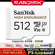 SanDisk High Endurance MicroSD Card Security Dash Car Cam CCTV 64GB 128GB 256GB 512GB QQNR FlashMart