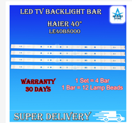 1 set=4 pieces, 12 LED=LE40B8000 Haier 40 inch LED TV backlight LAMPU TV 40B8000 LED backlight display backlight panel light