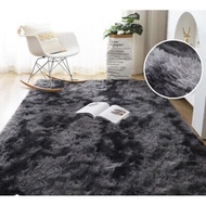 🔥New Arrival Two Tone Fluffy Soft Shaggy Karpet Bulu Lembut😍