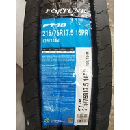 Tayar lori 3tonFORTUNE FT78 215/75R17.5 Tubeless Tires 16PR