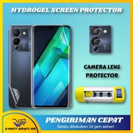 Hydrogel Screen Protector Camera Lens Protector For Infinix Note 40 Pro 5G / Infnix Note 40 / Infinix Hot 30 / Infinix Note 30 Pro / Infinix Note 12 2023 G99 / Infinix Note 12 G96 / Infinix Note12 G88 / Infinix Note 10 Pro G95