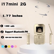 I17 mini Dual Card 2G Non-Smartphone Flip Phone Button Elderly Phone i16 pro10251217