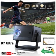 FINTEX X8 Ultra 4K 900 ANSI 18000Lumens AutoFocus Projector Android 11.0 Bright Smart And Portable M