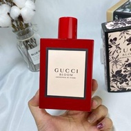 Gucci Bloom綠色繁花之水女士香水100ml 古馳gucci限量版紅瓶bloom香水