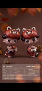 pop mart dimoo 大娃 秋乏