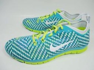 *~9527~* 2014年 7月 NIKE WMNS FREE 5.0 TR FIT 4 馬卡龍 彩虹 熱帶魚 條紋 民族風 綠黃 黃綠 哈密瓜