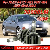 D3S Canbus LED Headlights 120W 30000LM HID Xenon Lights Bulbs 6000K For AUDI A6 C7 4G2 4GC 4G5 4GD 2