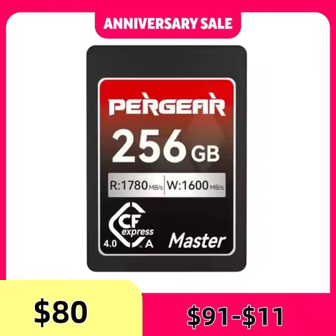 Pergear CFexpress 4.0 Type A Memory Card 256GB 512GB 1TB up to 1780MB/S Read Speeds USB 4.0 for Raw 