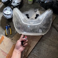 housing batok belakang set kaca mika headlamp reflektor lampu depan honda pcx 150 CBU LED Thailand