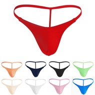 Mens Thong Slimfit Style Solid Color Bikini Comfortable Lace Low Waist