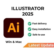 Adobe Illustrator 2025 Latest Window & macOS