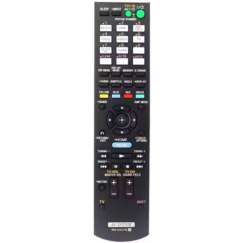 New High Quality RM-AAU116 Remote Control For Sony AV System RM-AAU168 AAU113 AAU104 STR-KS380 STR-K
