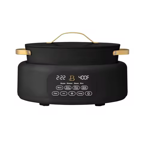 10 in 1, 6 Qt Electric Multi-Cooker, Black Sesame by Drew Barrymore