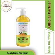 Baru Mamaearth Skin &amp; Hair Aloe Turmeric Gel - 300 Ml