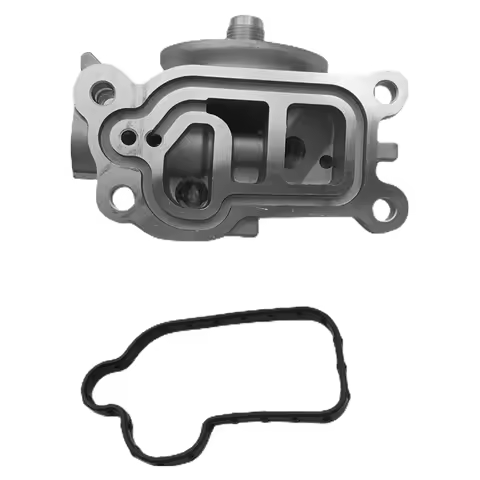 Car Oil Filter Adapter K2GE-6881-AB K2GZ-6881-C K2GE6881AB For Ford Lincoln MKX Edge Cde 2015-