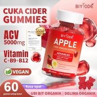 BIYODE Apple Cider Vinegar Gummies - Promotes Digestive Health & Boosts Immunity, Relieves Bloating,
