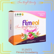 Flimeal (Meal Replacement) - 1 Box (Contains 12 Sachets) - Strawberry flimty fiber