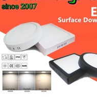 LED Surface Downlight 18W 24W 36W Black White / Lampu downlight