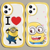 A-90 minions TPU Casing for Realme 14T C31 14 9i C35 9 14X C30 Pro Plus 5G Transparent Case