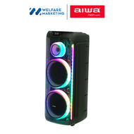 [ผ่อน 0%] AIWA AW-X210TR Party Speaker ลำโพงบลูทูธปาร์ตี้