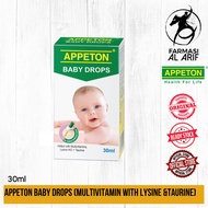 Appeton Baby Drop with Lysine (Multivitamin Baby dan penambah selera)