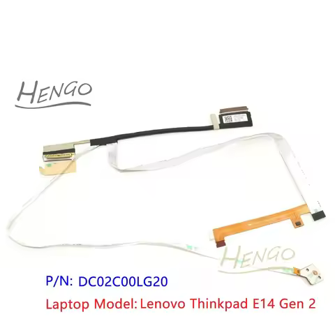 Original New For Lenovo Thinkpad E14 Gen 2 Screen LCD EDP Cable Lvds Wire RGB DC02C00LG20