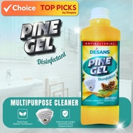 DESANS Multipurpose Pine Gel Cleaner 1L | For Bathroom, Kitchen, Pet Cages & Floors | Anti-Odor & An