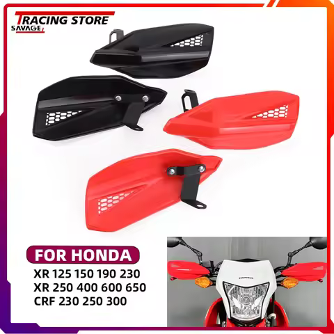 For HONDA XR 125 150 190 230 250 400 600 650 CRF 230 250 300 Handlebar Handguards Shield XR CRF Moto