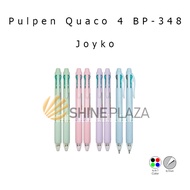 Joyko Quaco 4 Color Pastel Pen BP-348 0.7mm - Ball Pen 0.7 mm
