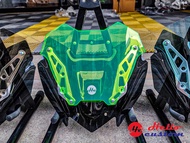 ชิวหน้าซิ่ง พร้อมขา CNC Xmax300 2023 ชิวหน้าแต่ง พร้อมขา อลูมิเนียม CNC Xmax 300 2023